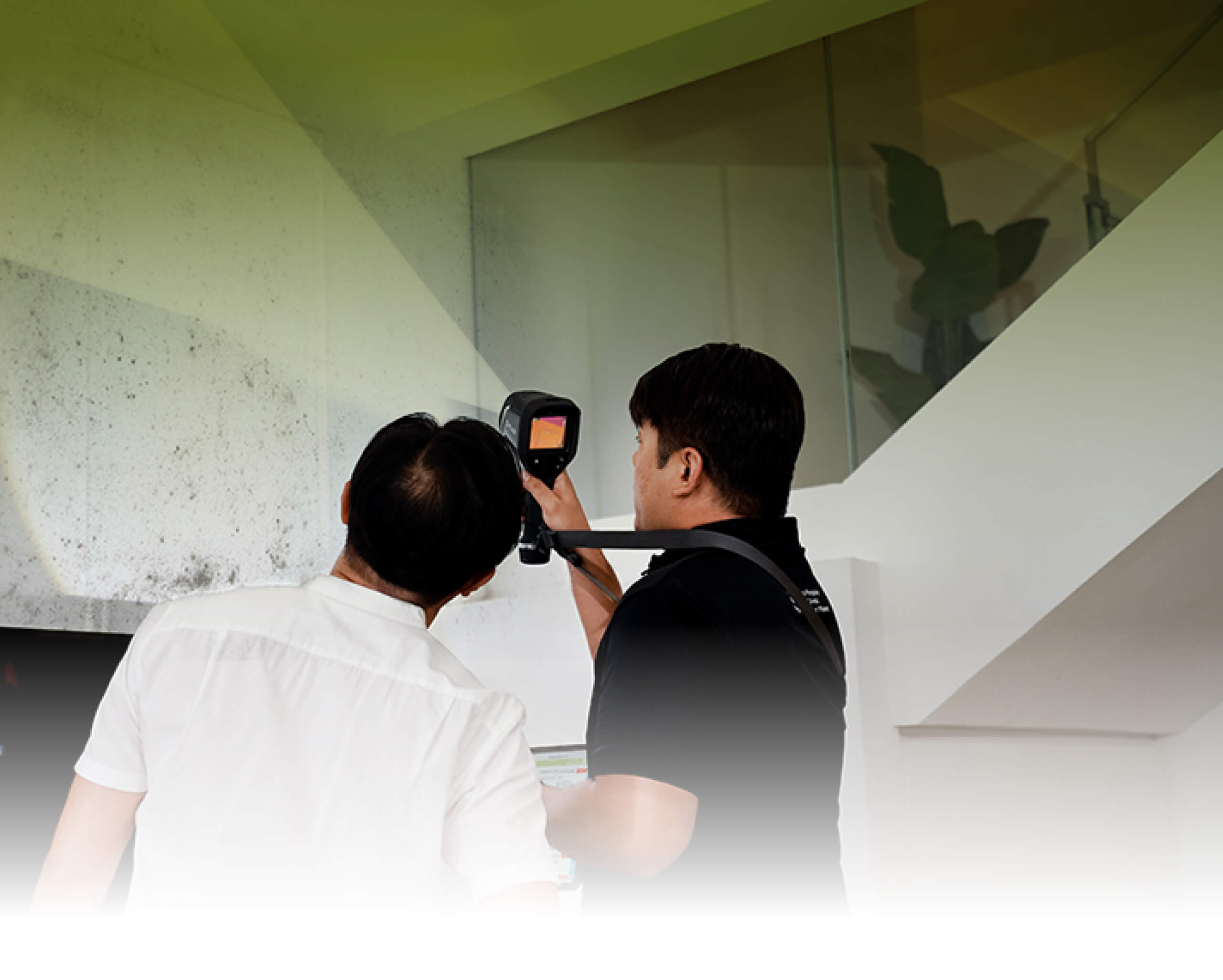 LEADING MOULD INSPECTION Thermal leak detection